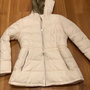 GAP Creme Coat Size Large